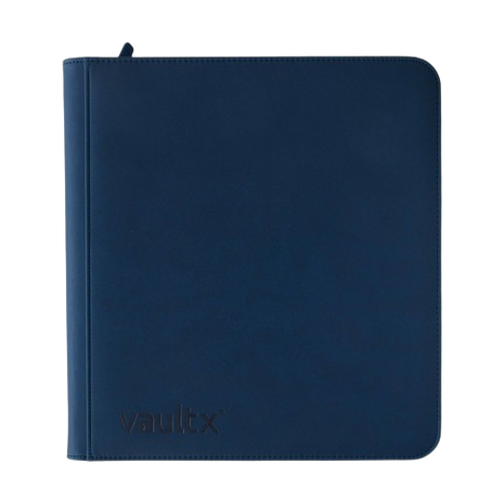 Vault X - Royal Blue 12 Pocket Zip Binder