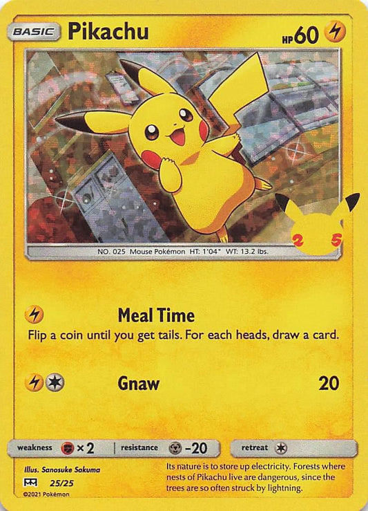 Pikachu 25/25