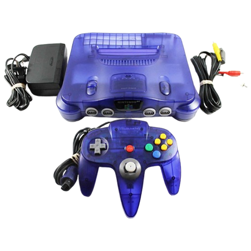 Nintendo 64 Grape Purple Console - Preowned