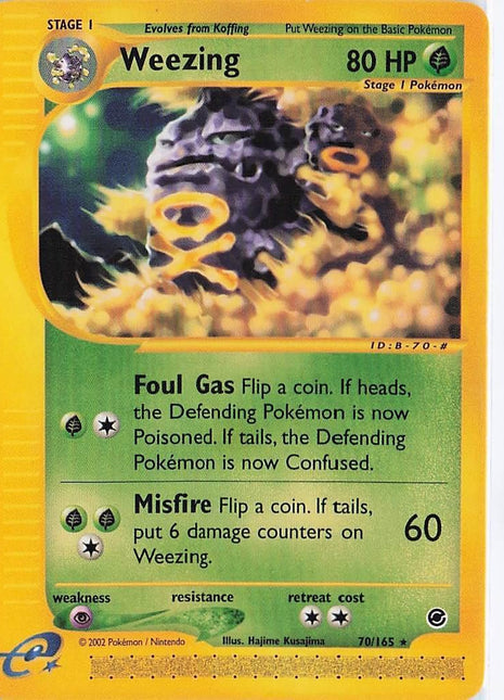 Weezing 70/165