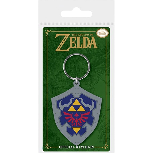 The Legend Of Zelda - Hylian Shield Rubber Keyring