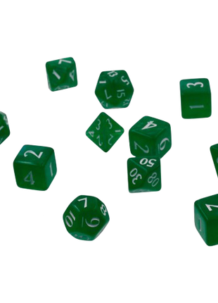 Ultra Pro - Eclipse: Forest Green 11 Dice Set