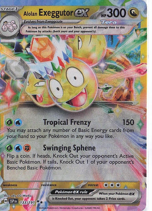 Alolan Exeggutor ex 133/191
