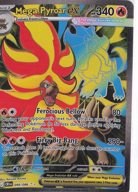 Mega Pyroar ex 099/086