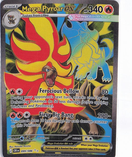 Mega Pyroar ex 099/086
