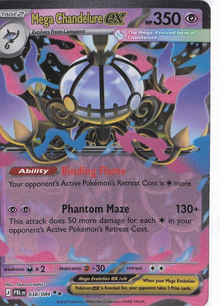 Mega Chandelure ex 038/084