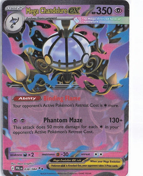 Mega Chandelure ex 038/084