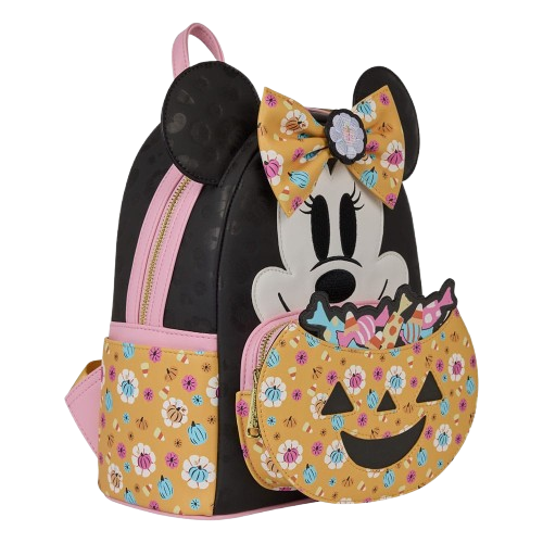 Loungefly - Minnie Mouse Candy Pumpkin Mini Backpack