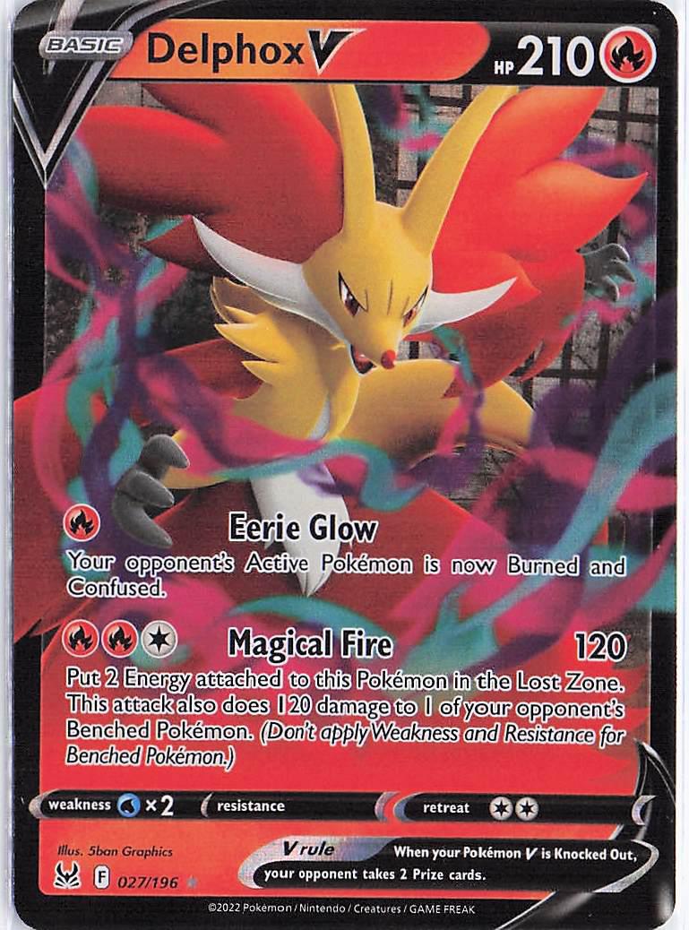 Delphox V 027/196