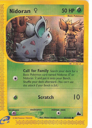 Nidoran 81/144