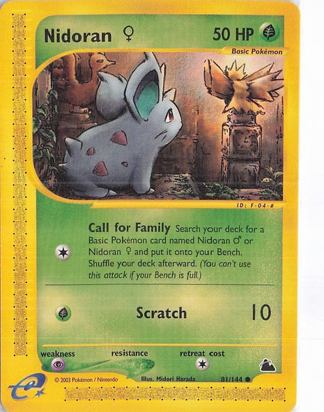 Nidoran 81/144