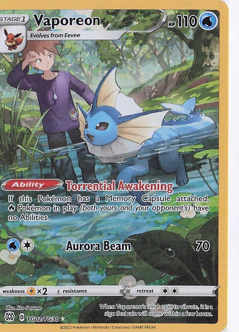 Vaporeon TG02/TG30