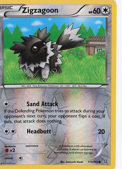 Zigzagoon 111/160 (RH)