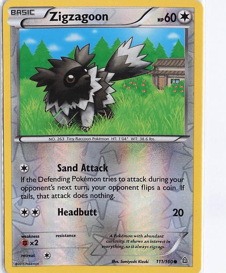 Zigzagoon 111/160 (RH)