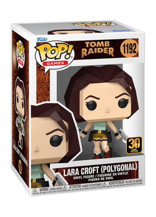 Tomb Raider - Lara Croft (Polygonal) #1192 Funko Pop!