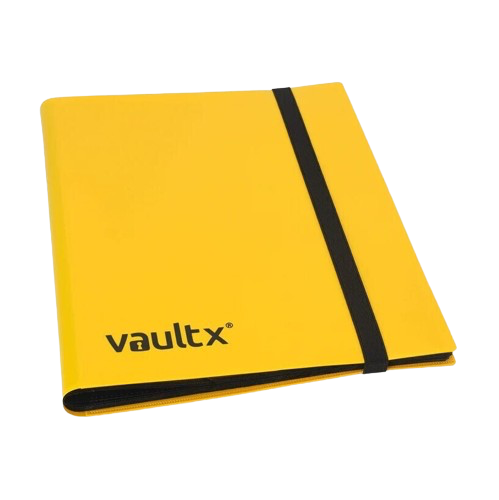 Vault X - Yellow 9 Pocket Strap Binder