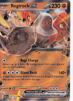 Regirock ex 107/217