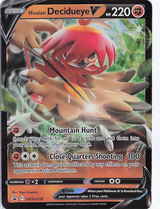 Hisuian Decidueye V SWSH238