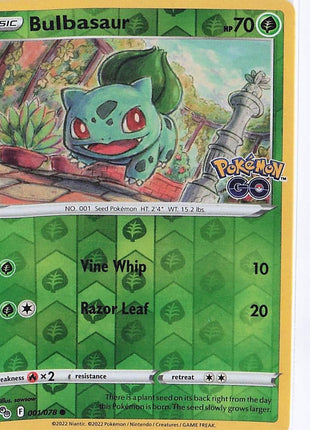 Bulbasaur 001/078 (RH)