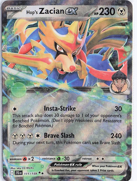 Hop’s Zacian ex 111/159