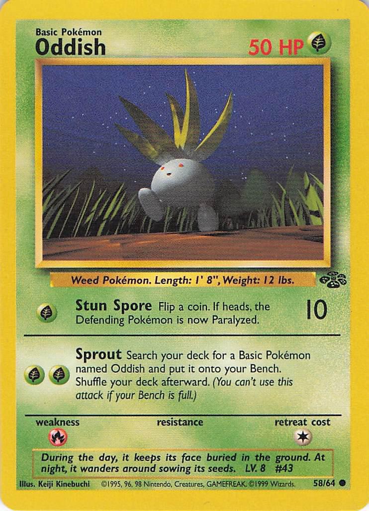 Oddish 58/64