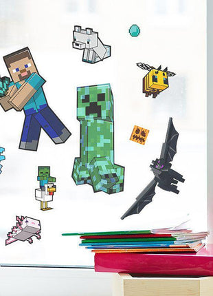 Minecraft - Window Cling Decals
