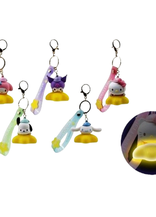 Hello Kitty - Hello Kitty and Friends Light-up Star Series Keychain