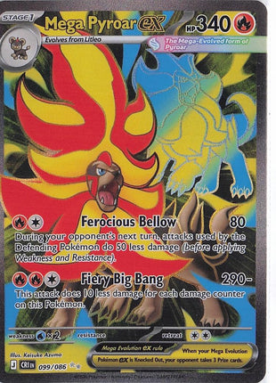 Mega Pyroar ex 099/086