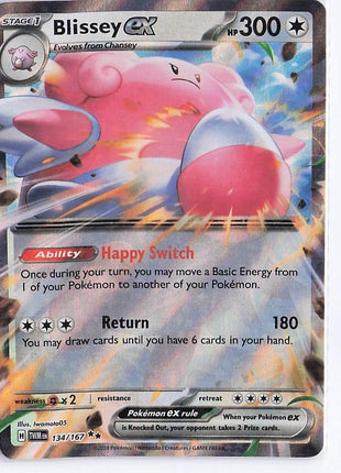 Blissey ex 134/167