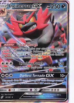 Incineroar GX 97/181
