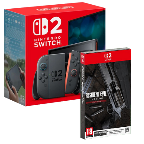 Nintendo Switch 2 Console & Resident Evil Requiem Deluxe Steelbook Edition Bundle