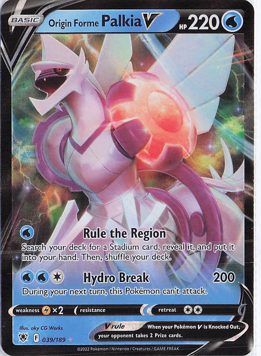 Origin Forme Palkia V 039/189