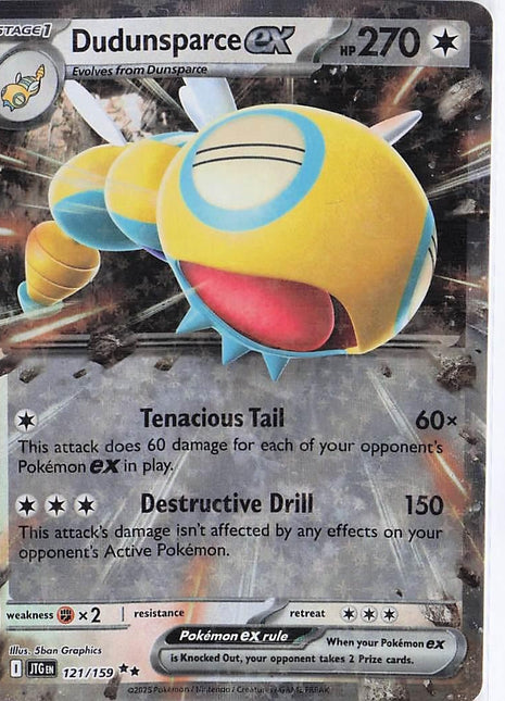 Dudunsparce ex 121/159