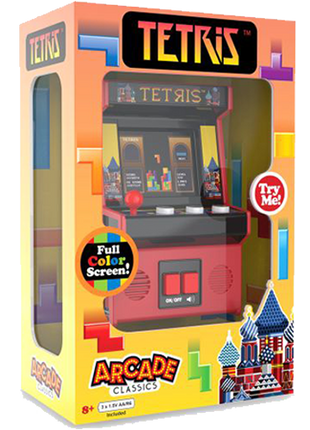 Arcade Classics -  Tetris Mini Arcade Game