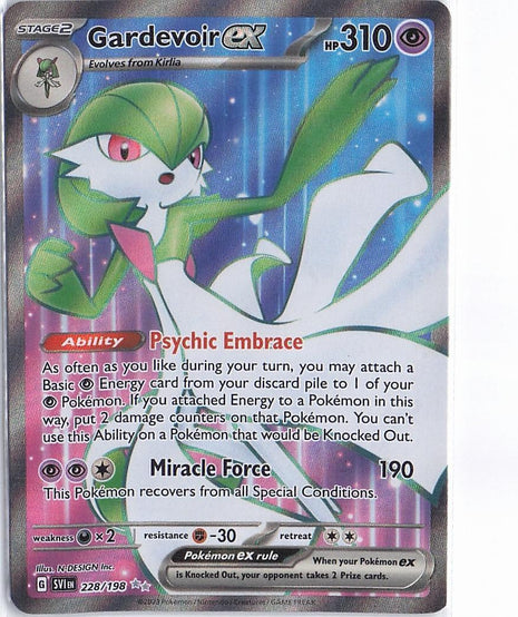 Gardevoir ex 228/198