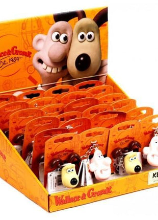 Wallace & Gromit - 3D Keyring with LED Light