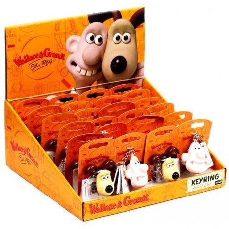 Wallace & Gromit - 3D Keyring with LED Light