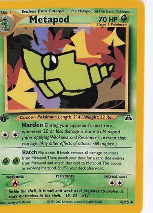 Metapod 42/75 (1st)