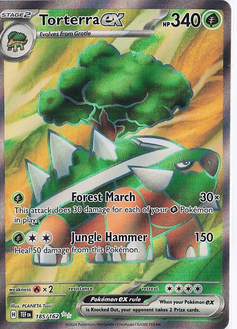 Torterra ex 185/162