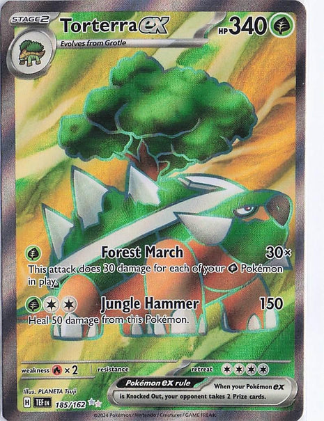 Torterra ex 185/162