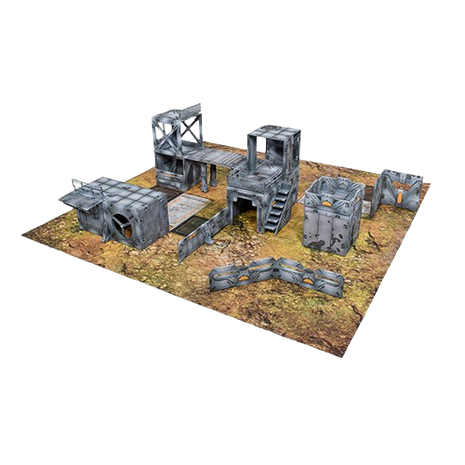 Halo: Flashpoint - Deluxe Buildable 3D Terrain Set