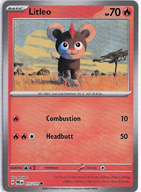 Litleo 015/131 (Masterball Holo)