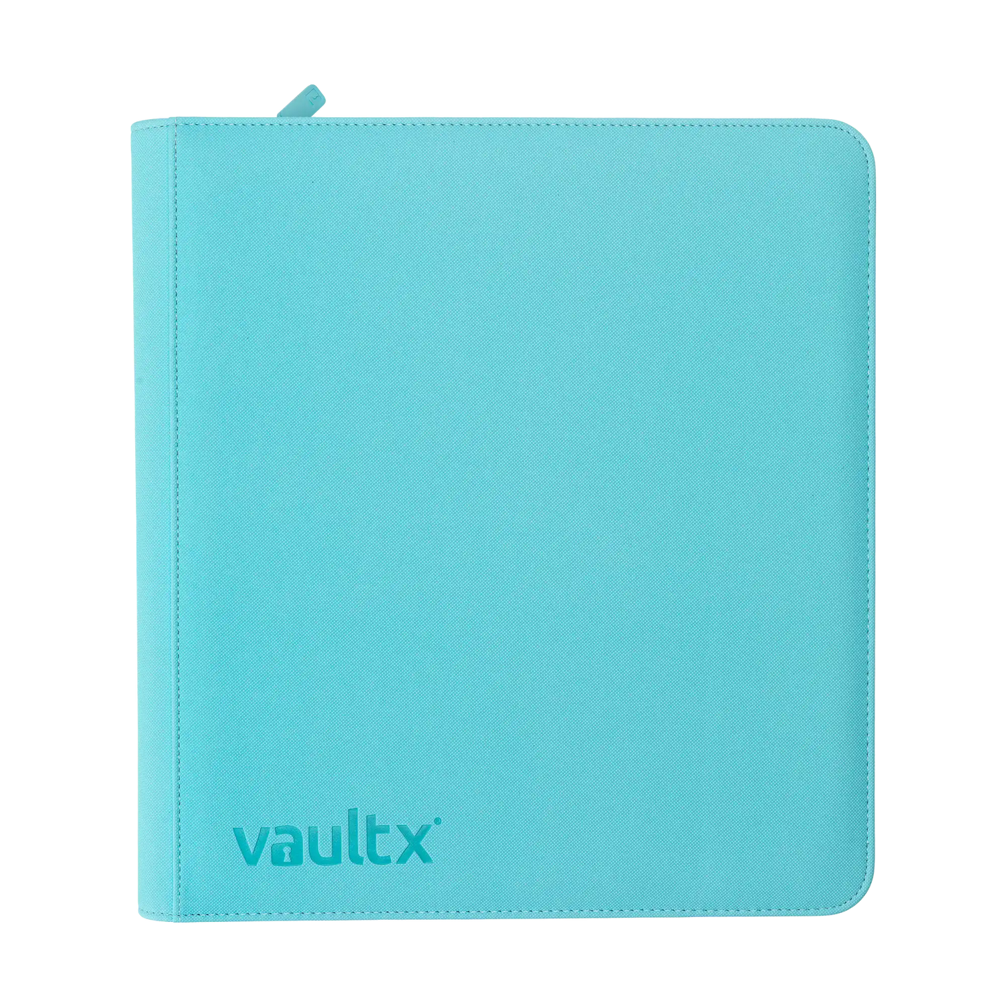 Vault X - Pastel Blue 12 Pocket Zip Binder