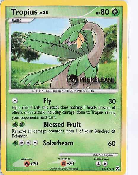 Tropius LV.35 52/111 (Prerelease)