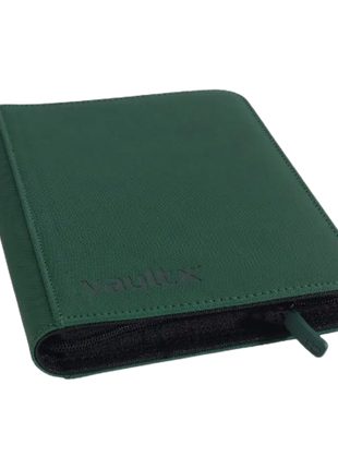 Vault X - Forest Green 4 Pocket Zip Binder