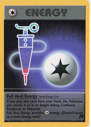 Full Heal Energy 81/82