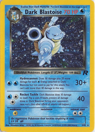Dark Blastoise 3/82 (H)(D)