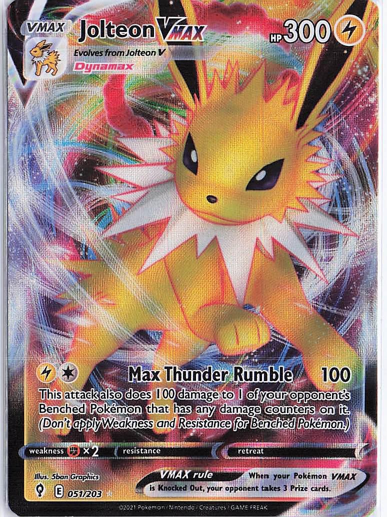 Jolteon VMAX 051/203