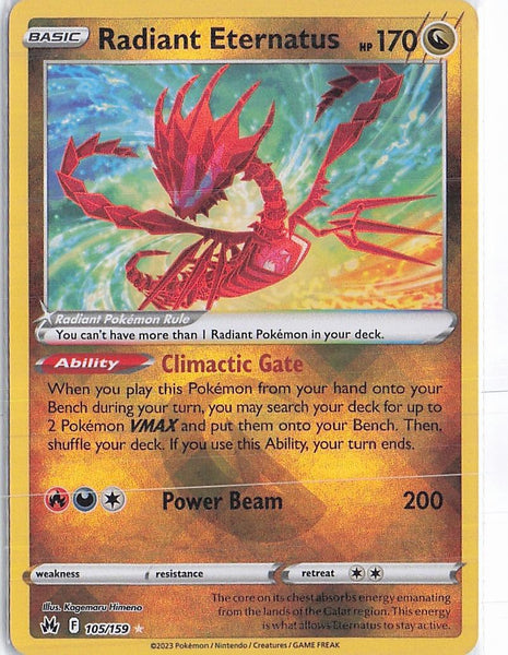 Radiant Eternatus 105/159