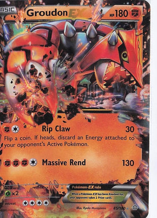 Groudon EX 85/160